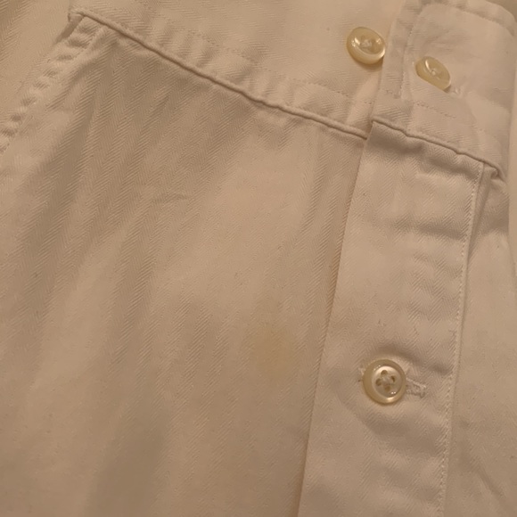 Ralph Lauren cream collared shirt - Picture 7 of 7